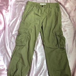 Tommy Hilfiger green carp pants